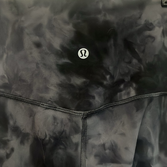 Lululemon Align High-Rise Pant 25" in Diamond Dye Pitch Grey Size4 - Picture 5 of 7